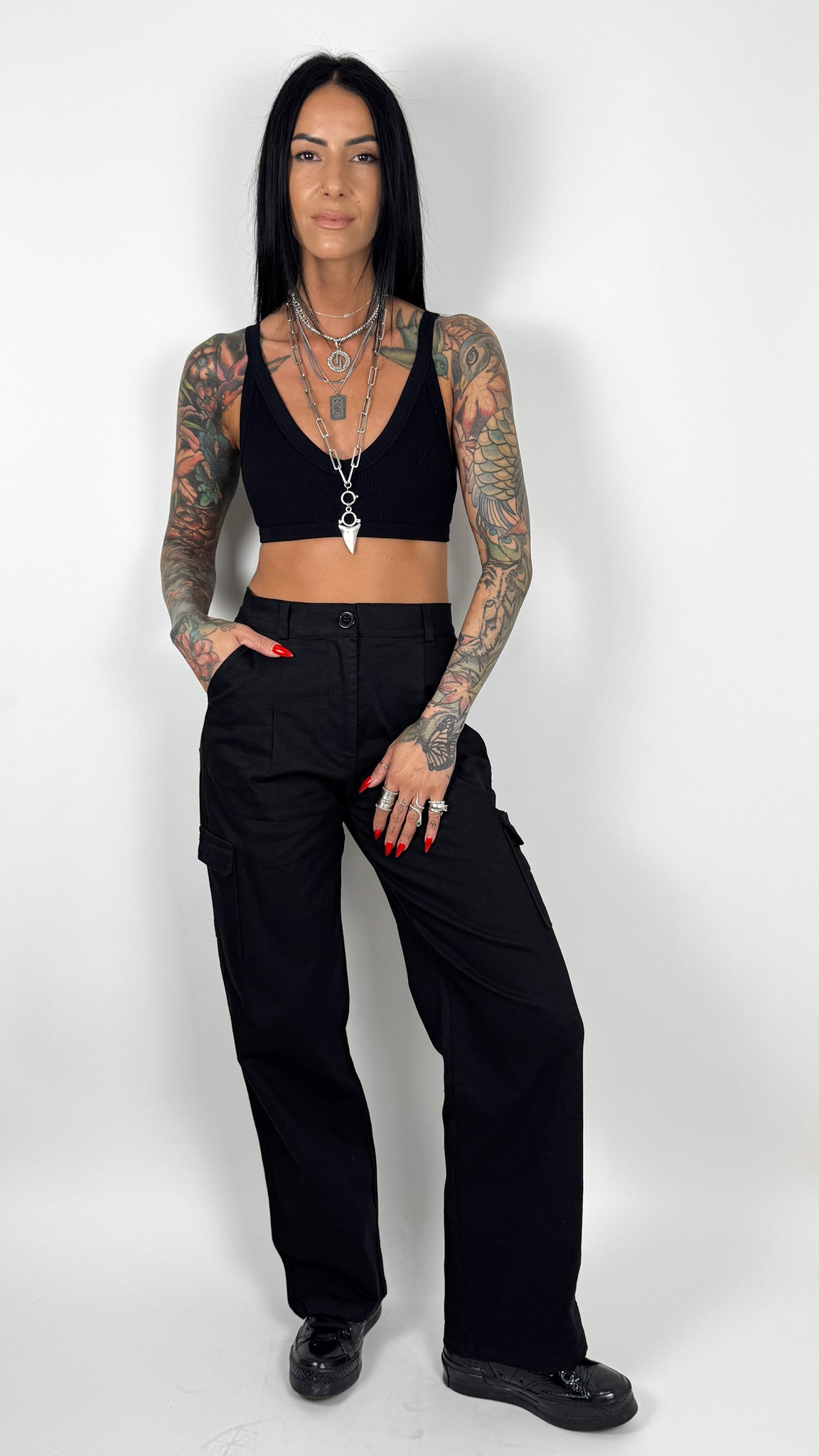 CASHI UTILITY CARGO PANTS