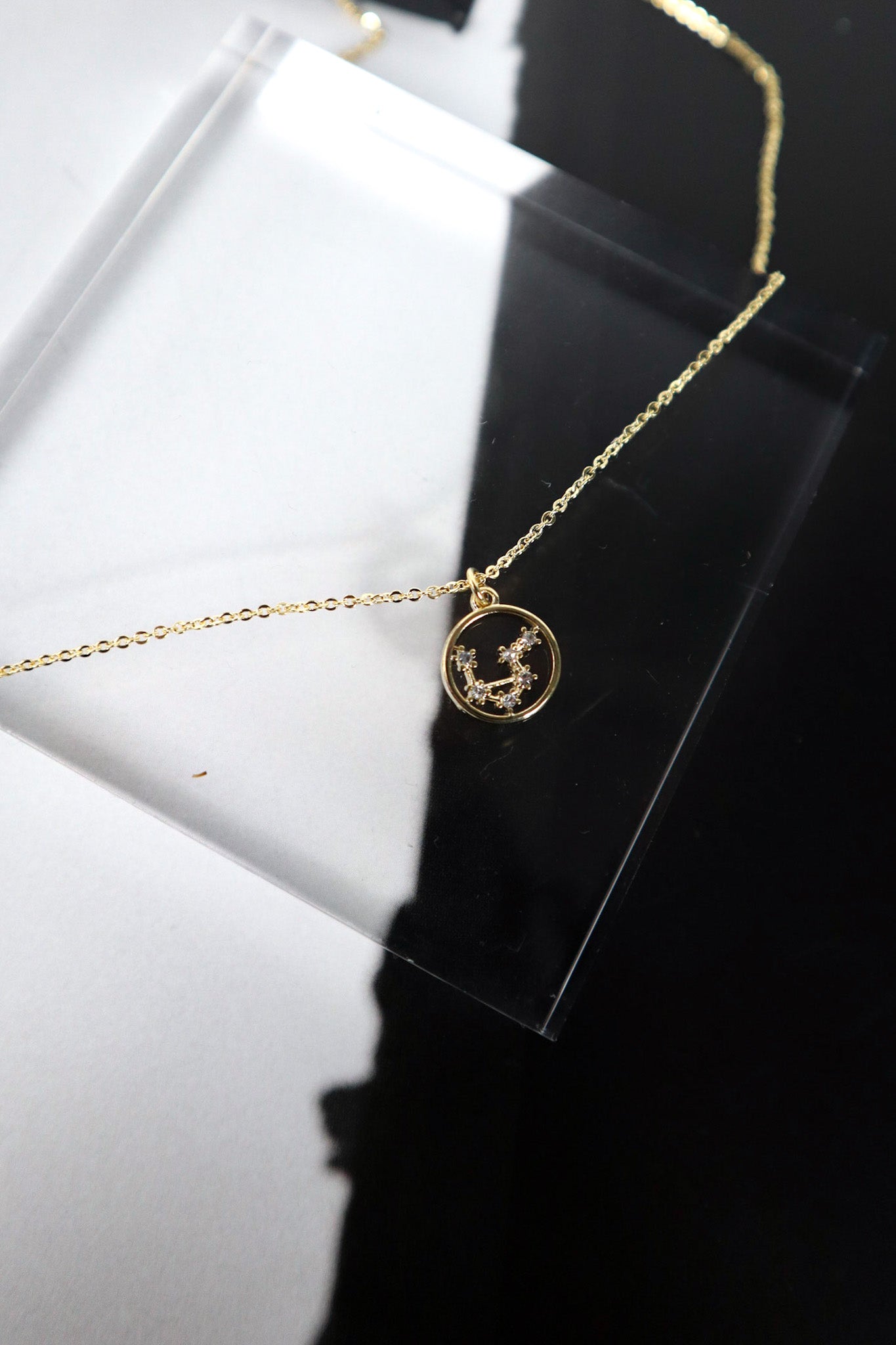 Zodiac Constellation Necklace - GOLD